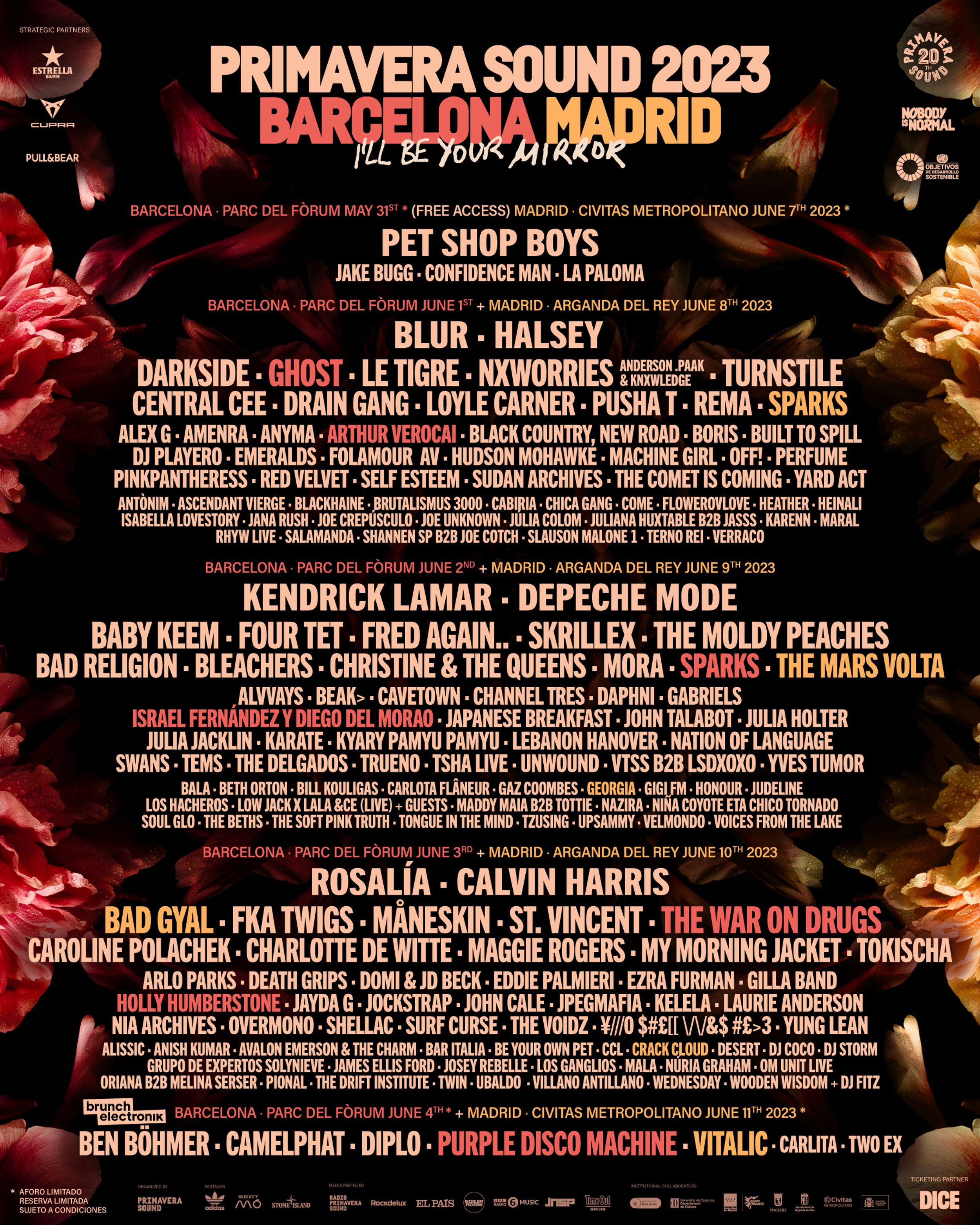 New Order added to Primavera Sound Barcelona and Madrid