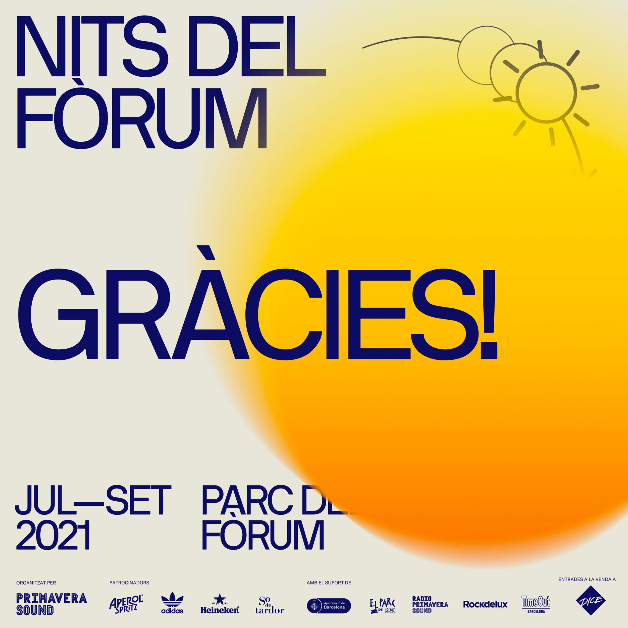 Nits del Fòrum clausura esta noche dos meses de conciertos con la actuación  de Los Planetas